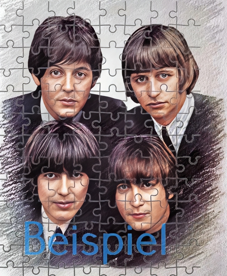 The Beatles--Als Puzzle 100 Teile